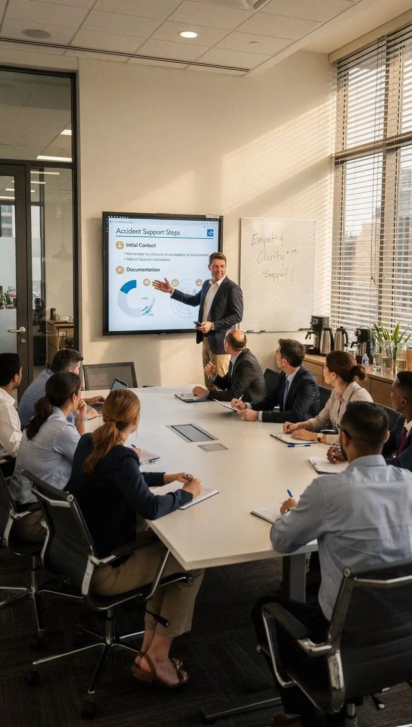 Osoba korzystająca z aplikacji mobilnej do dopasowania polisy ubezpieczeniowej.