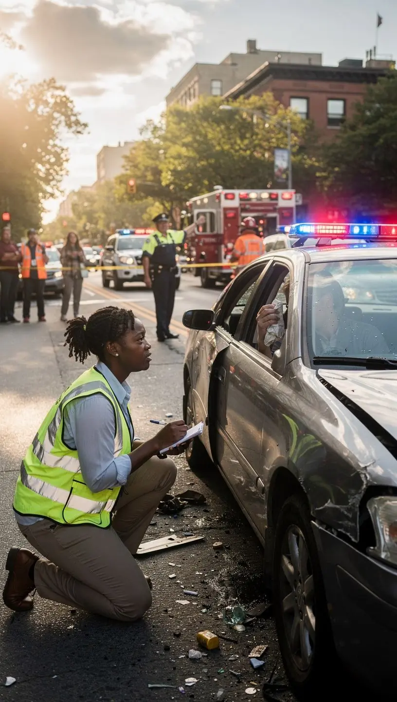 Rodzina omawiająca zasady ubezpieczenia komunikacyjnego w salonie.