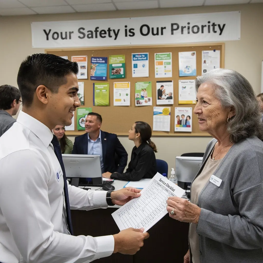 Grafika przedstawiająca różne rodzaje polis ubezpieczeniowych na tle samochodów.